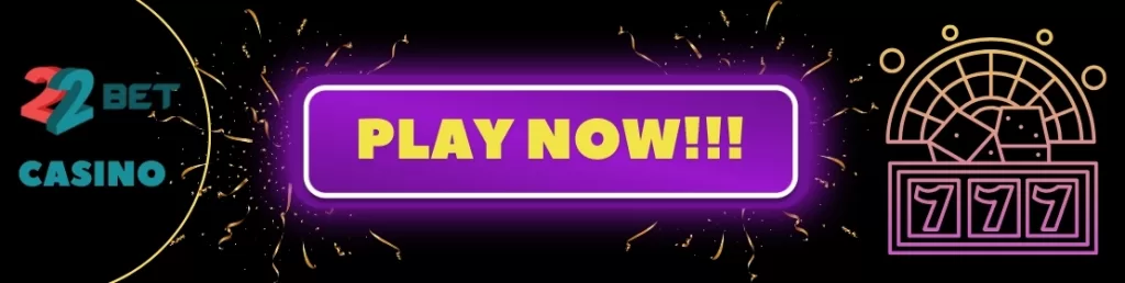 22bet kaszinó banner